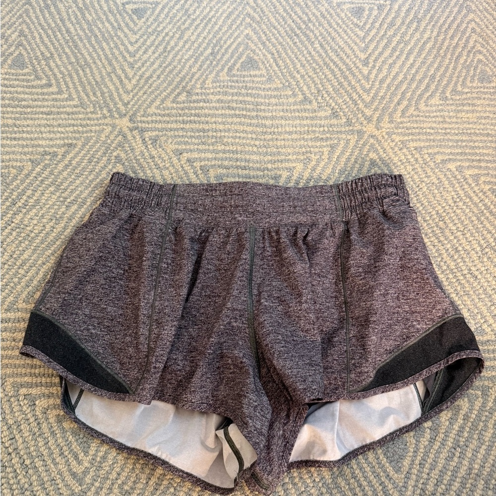 Women's Heather Gray Athletic Shorts
